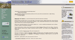 Desktop Screenshot of helensville.co.nz
